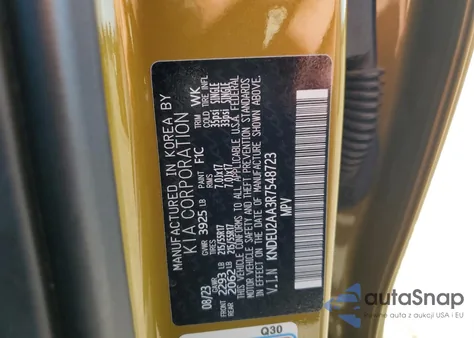 2024 Kia Seltos S z USA, uszkodzony, nr VIN KNDEU2AA3R7548723